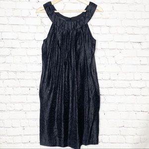 Nine West Trapeze Style Black Sleeveless Dress
